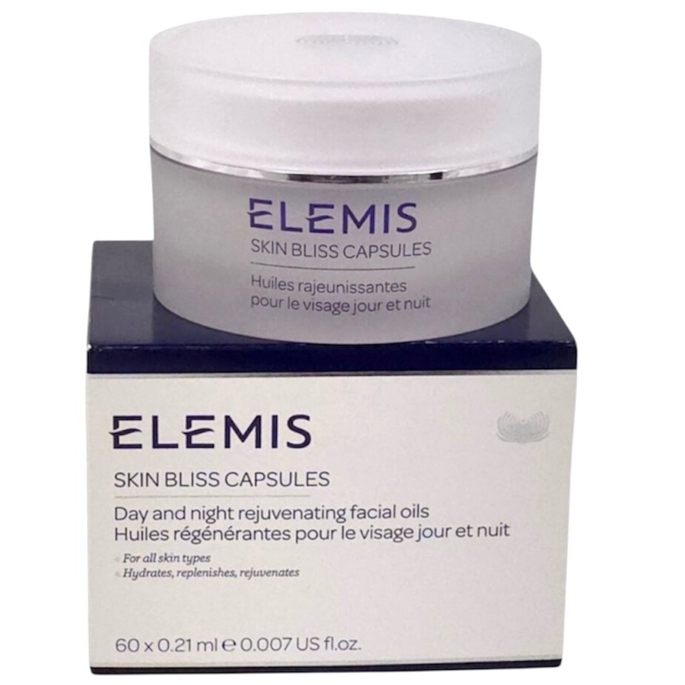ELEMIS Skin Bliss Capsules Day and Night Rejuvenating Facial Oils 60 - Picture 2 of 7